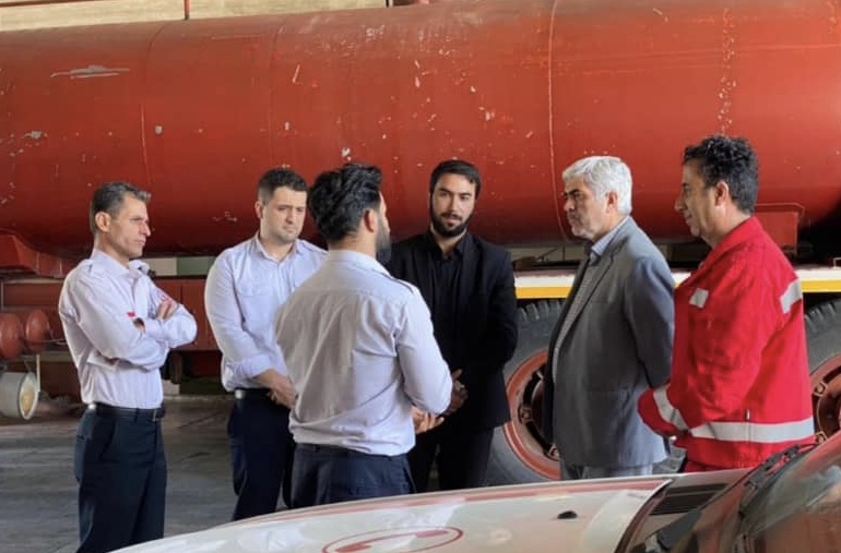 بازدید سرزده شهردار پردیس از مراکز آتش‌نشانی