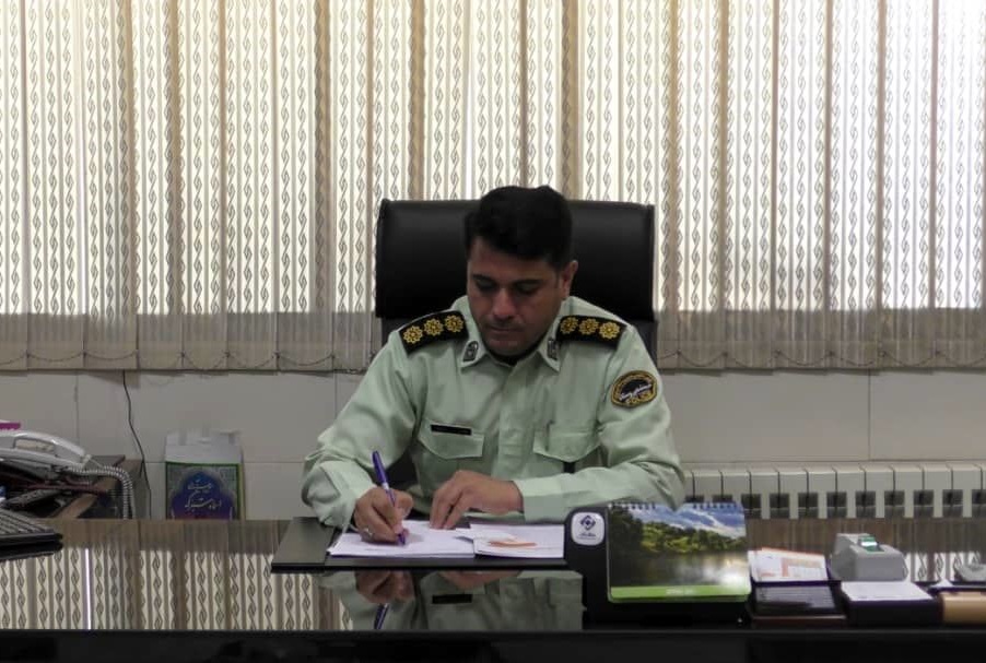 پيام تبريک فرمانده انتظامی شهرستان پردیس به مناسبت فرا رسيدن هفته دولت