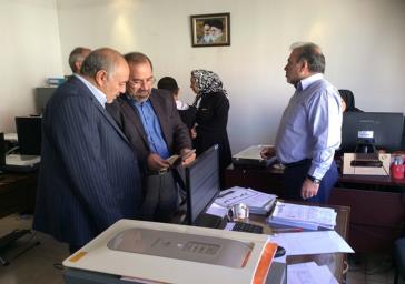 در راستای بررسی وضعیت خدمت رسانی ادارات انجام شد: بازدید معاون فرماندار پردیس از ۳ اداره شهرستان
