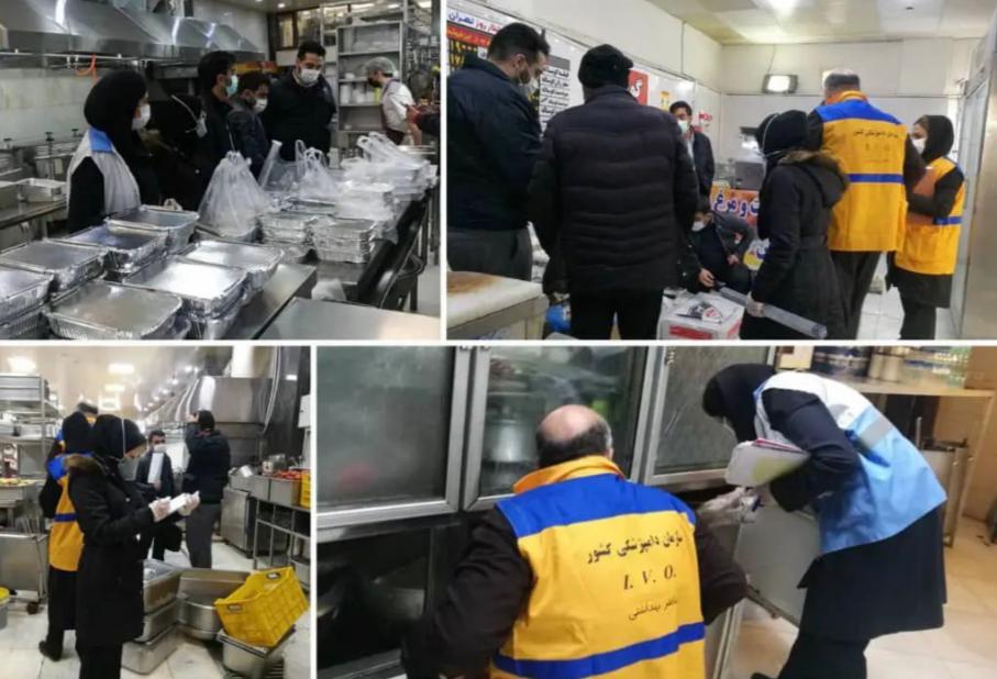 گشت مشترک ویژه نوروز جهت بازدید از رستوران های سطح شهرستان پردیس