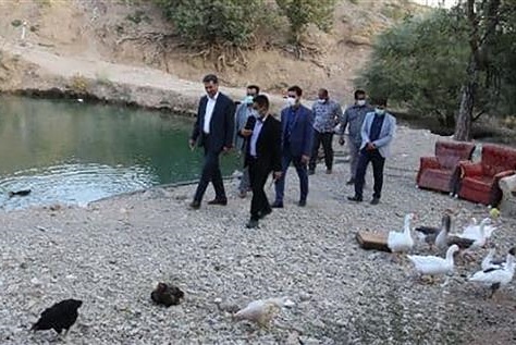 بازدید شهردار پردیس از نقاط مستعد برای تبدیل به سایت گردشگری