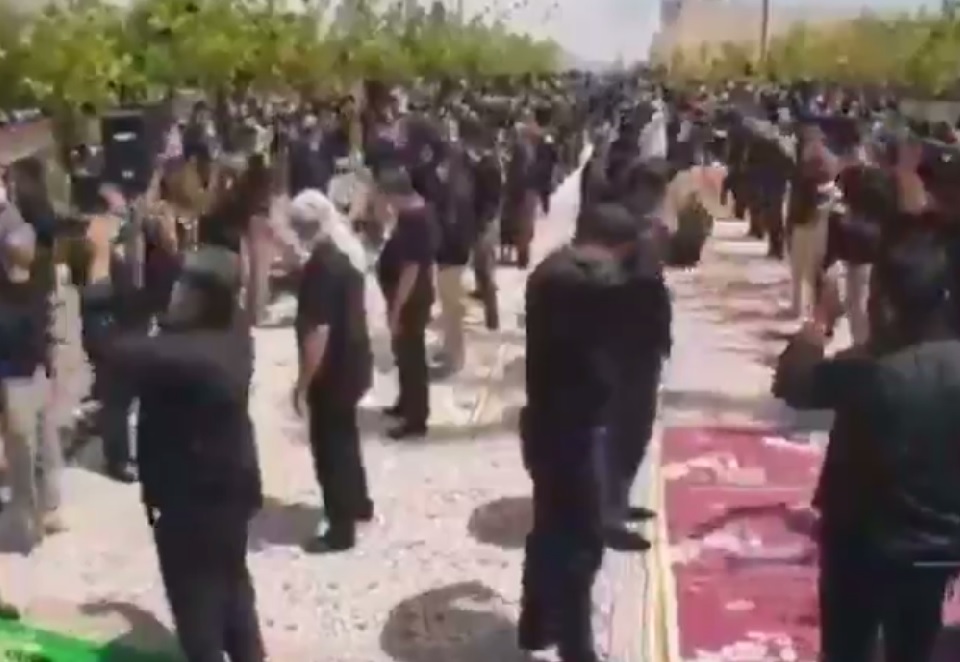مراسم عزاداری عاشورای حسینی در شهر پردیس