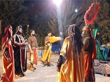 اجرای مراسم تعزیه خوانی در ایام محرم در شهرستان پردیس