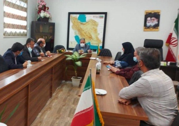 دیدار فرماندار پردیس با مدیر جهاد کشاورزی شهرستان به مناسبت هفته جهاد کشاورزی