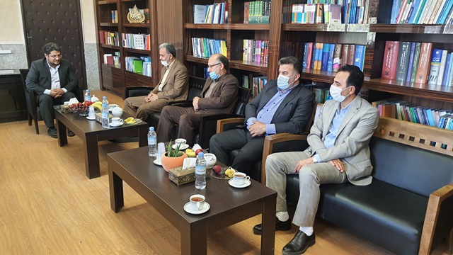 دیدار فرماندار پردیس با دادستان و رئیس دادگستری شهرستان به مناسبت هفته قوه قضائیه