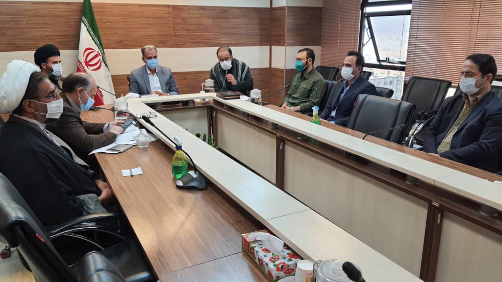برگزاری جلسه ستاد هماهنگی گرامیداشت هفته دفاع مقدس در شهرستان پردیس 