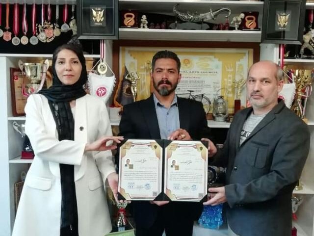 انتصاب امیرحسین فرح‌مند به عنوان عضو هیئت رئیسه و نماینده رشته ورزشی بادی‌بیوتی بلی در پردیس، بومهن، رودهن