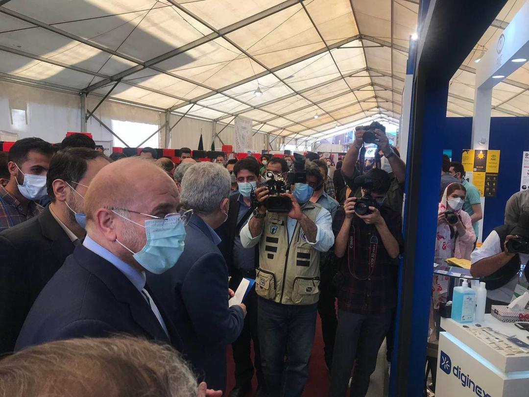 بازدید رئیس مجلس از نمایشگاه فناوری و نوآوری اینوتکس