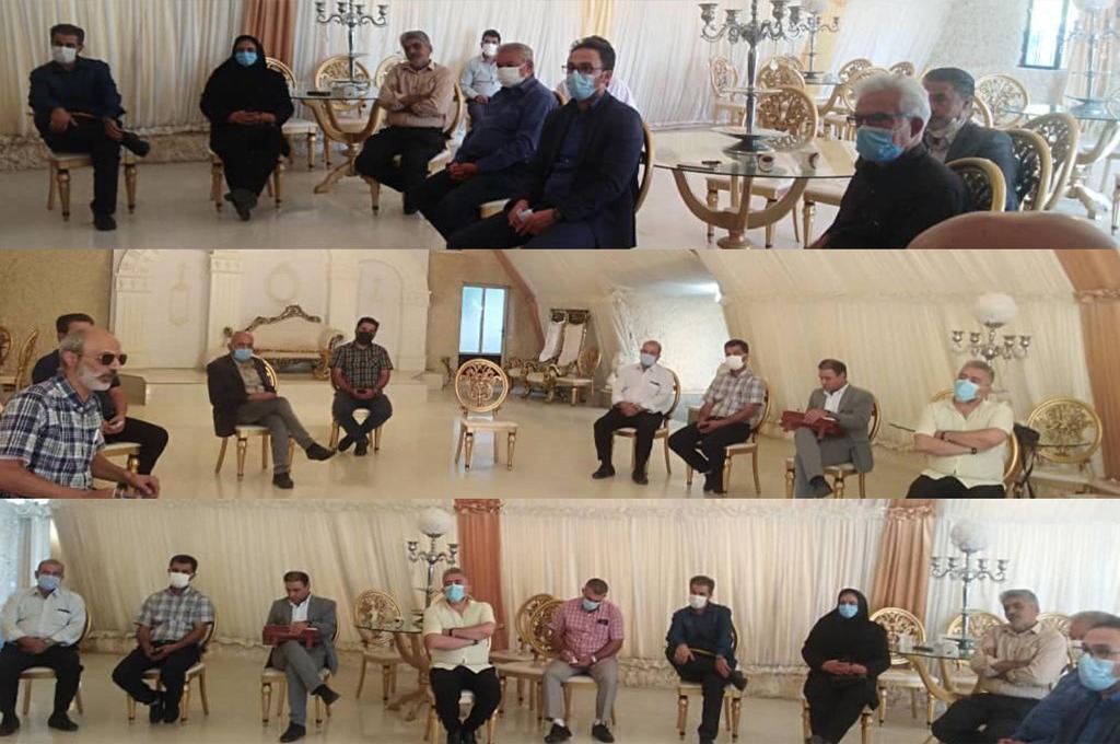 نشست صمیمی  بخشدار مرکزی شهرستان پردیس با جمعی از اهالي و شورای اسلامی روستای کرشت