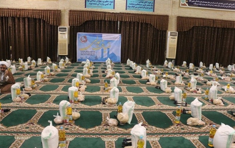 اهدای ۲۲۰بسته معیشتی به جانبازان شهر پردیس